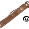 Tango Pampa Chestnut 3 Butt 7 Shaft Leather Cue Case -Billiard Equipment Store tapm37 chestnut 01