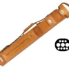 Tango Pampa Tan 3 Butt 7 Shaft Leather Cue Case -Billiard Equipment Store tapm37 tan 01