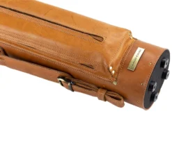 Tango Pampa Tan 3 Butt 7 Shaft Leather Cue Case -Billiard Equipment Store tapm37 tan 04