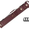 Tango Zorzal Burgundy 3 Butt 5 Shaft Hard Case -Billiard Equipment Store tazm35 burgundy 01