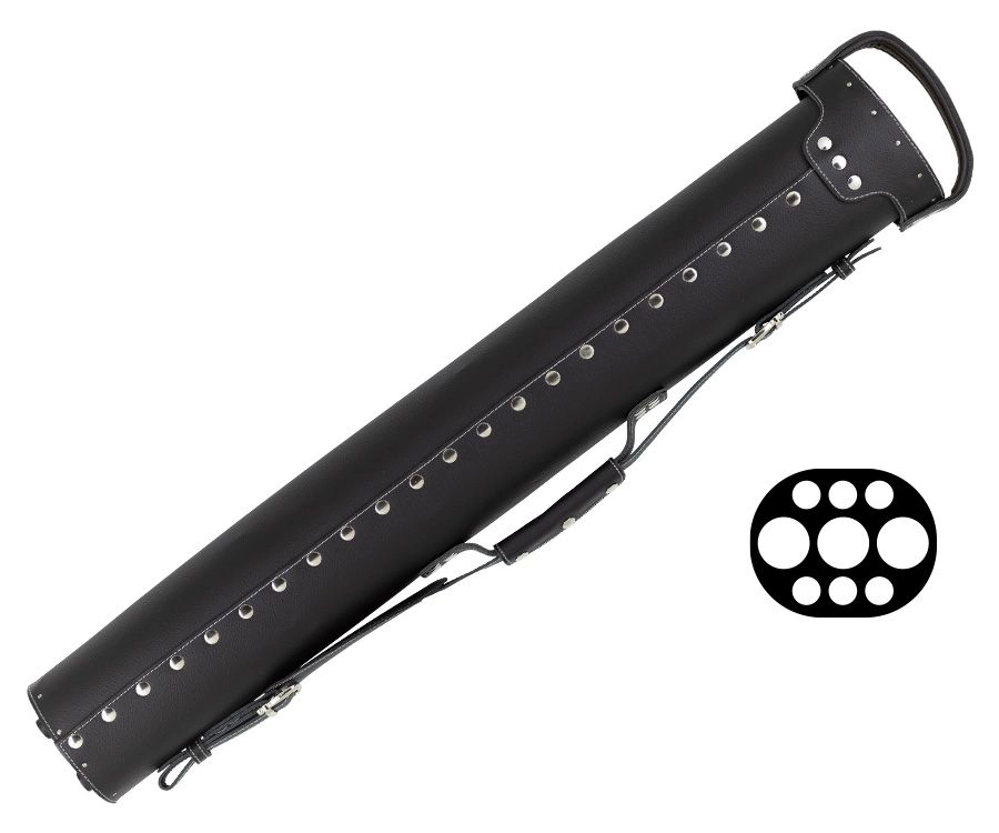 Tango Zorzal Black 3 Butt 6 Shaft Hard Case 4 Tango Zorzal Black 3 Butt 6 Shaft Hard Case - Image 2