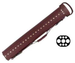 Tango Zorzal Burgundy 3 Butt 6 Shaft Hard Case -Billiard Equipment Store tazm36 burgundy 02