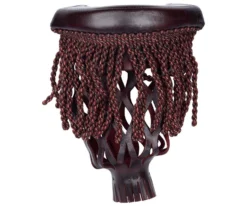 Burgundy Fringe Leather Pocket Set (Set Of 6) 9 Burgundy Fringe Leather Pocket Set (Set Of 6) -Billiard Equipment Store tppk10 01 3