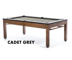 Tucson 3-in-1 Outdoor Pool/Dining/Ping Pong Table From Spencer Marston - FREE Installation -Billiard Equipment Store tucson cadet grey