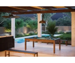 Tucson 3-in-1 Outdoor Pool/Dining/Ping Pong Table From Spencer Marston - FREE Installation