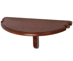 Half Moon Pool Cue Holder Shelf