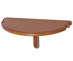 Half Moon Pool Cue Holder Shelf -Billiard Equipment Store wrshh honey 01 1