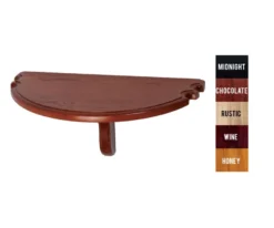 Half Moon Pool Cue Holder Shelf -Billiard Equipment Store wrshh sm 1 1